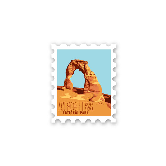 Arches National Park Stamp Sticker