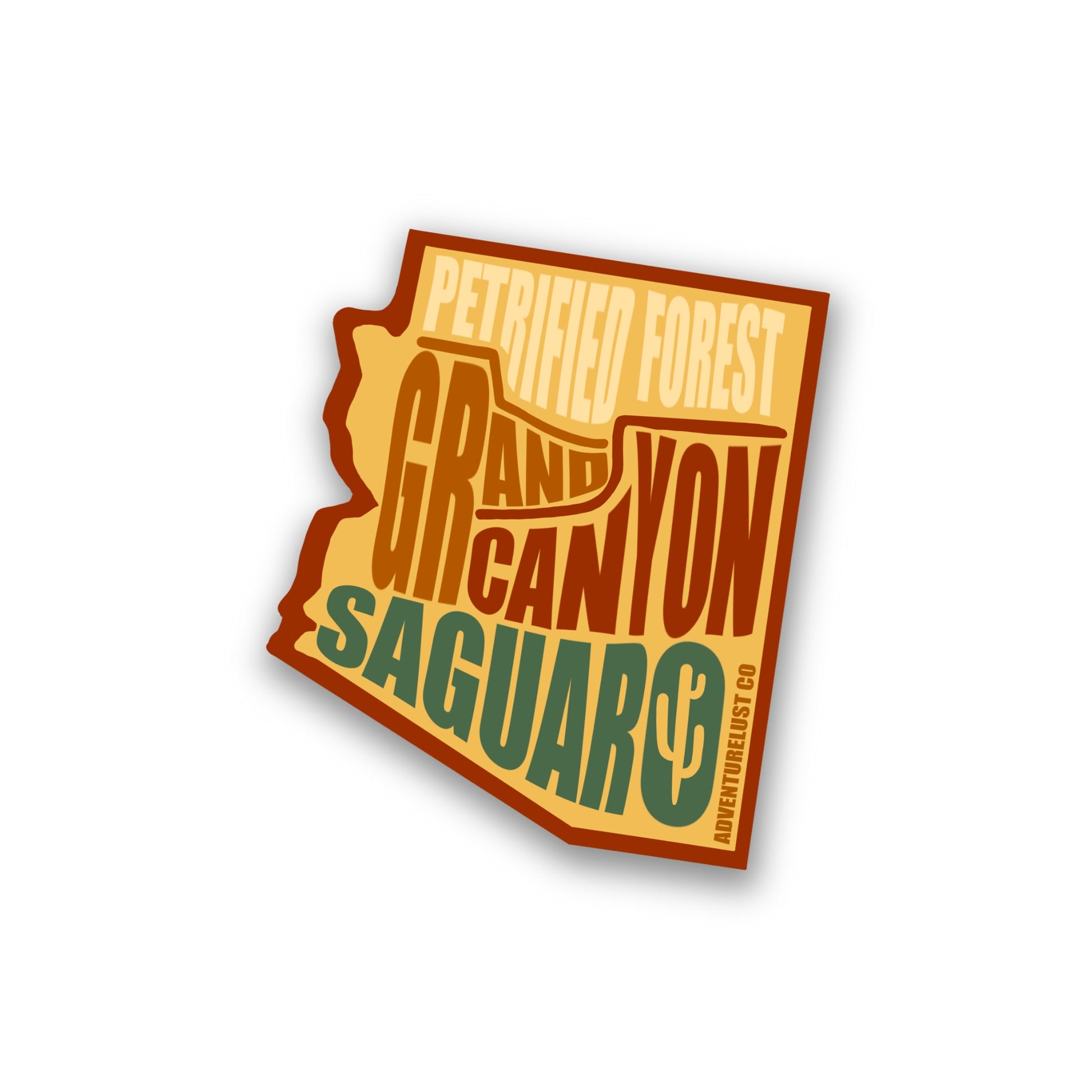 Arizona State National Parks Sticker — Adventurelust