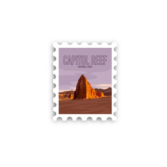 Capitol Reef National Park Stamp Sticker