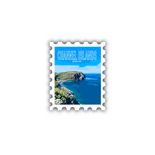 Channel Islands National Park Stamp Sticker