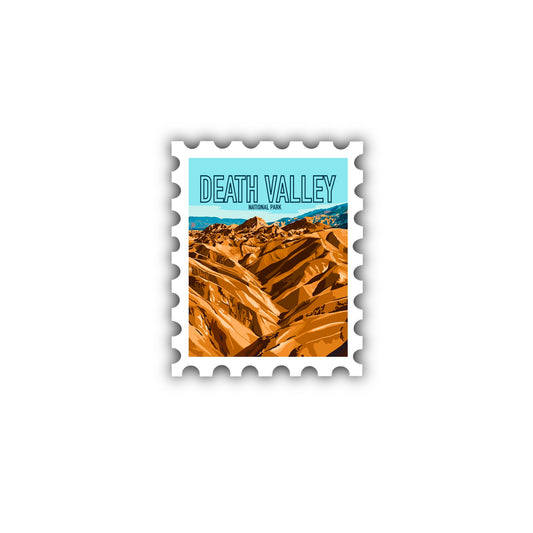 Death Valley National Park Stamp Sticker