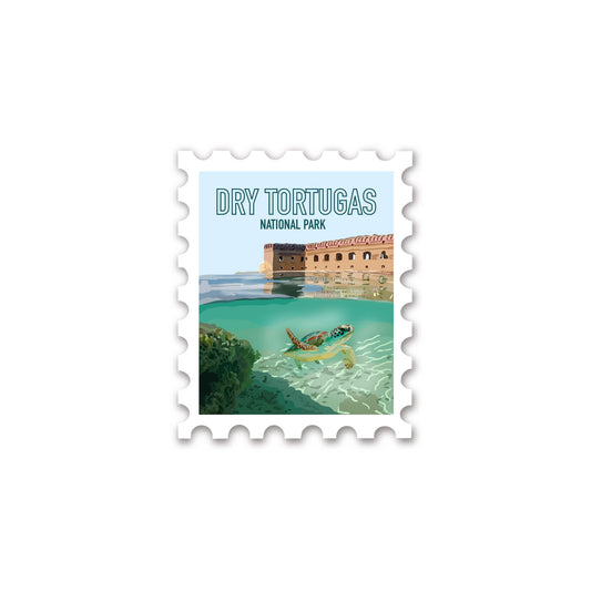 Dry Tortugas National Park Stamp Sticker