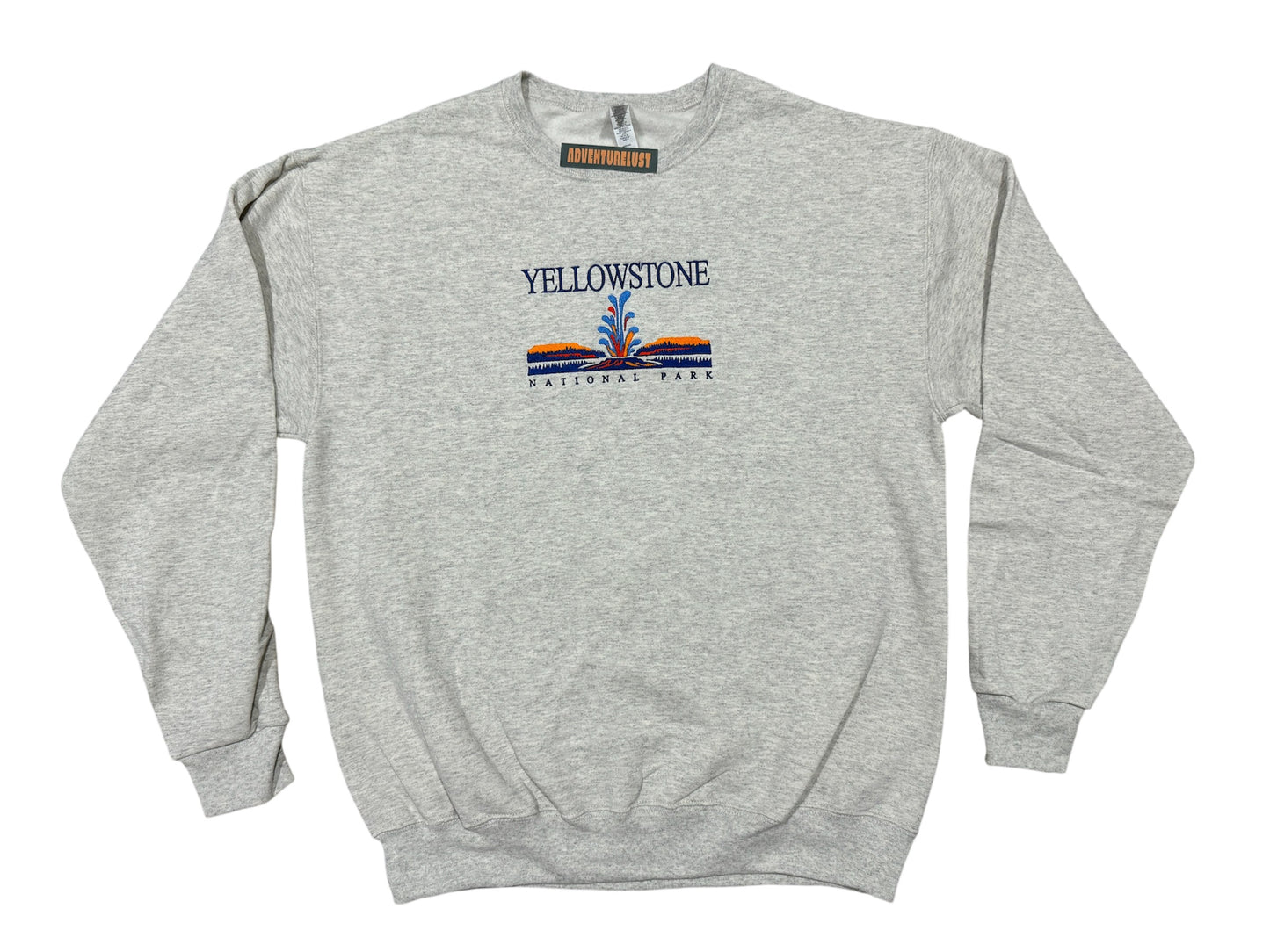 Embroidered Yellowstone National Park Crewneck