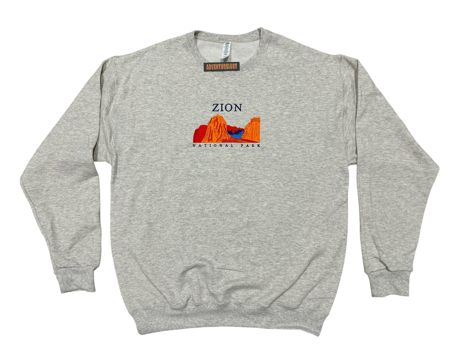 Embroidered Zion National Park Crewneck