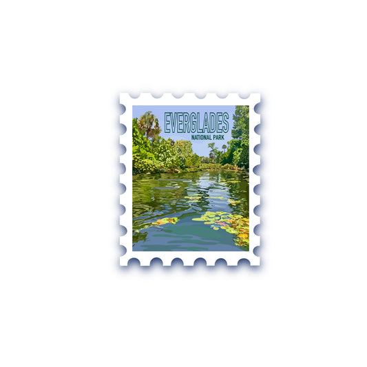 Everglades National Park Stamp Sticker