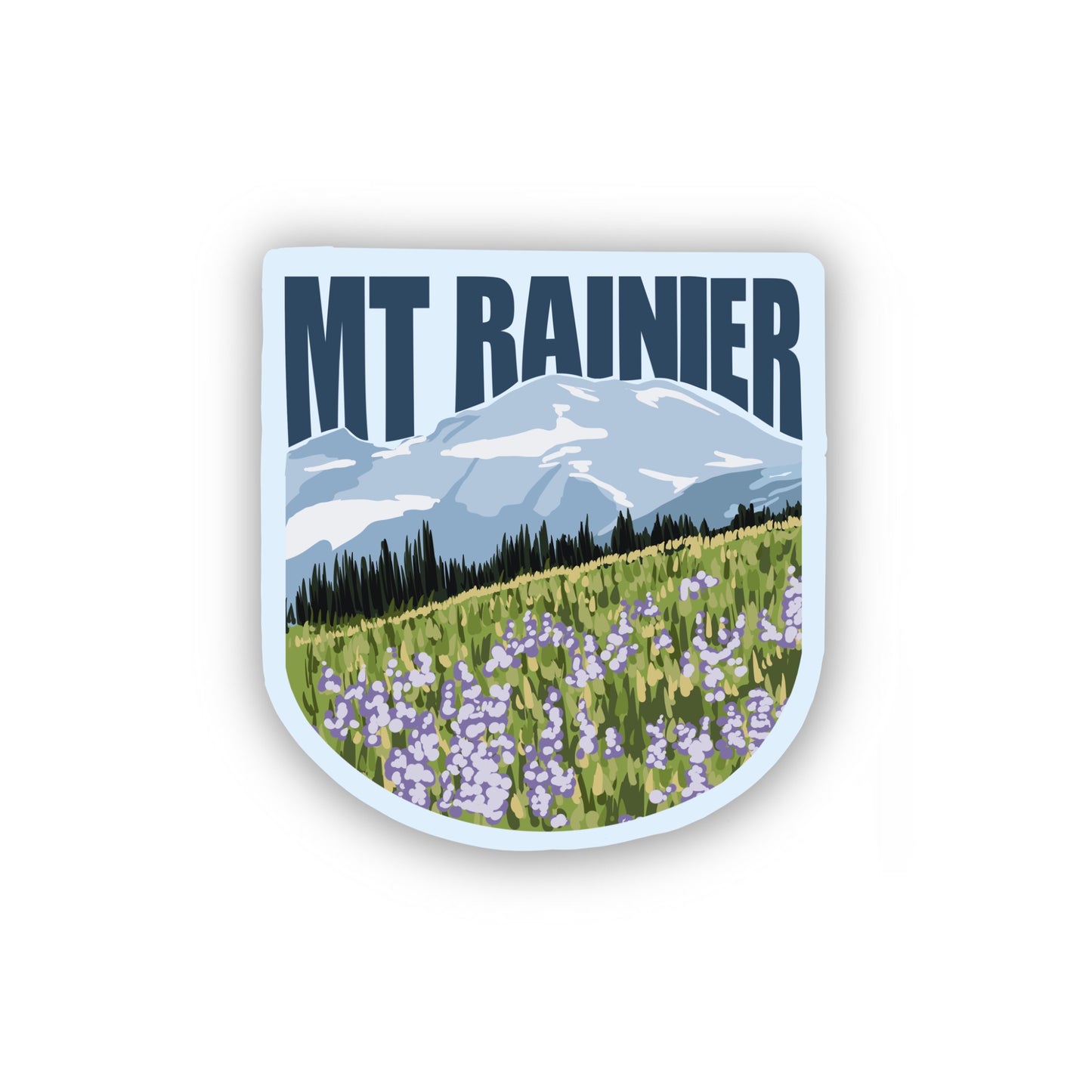 Mount Rainier National Park Sticker