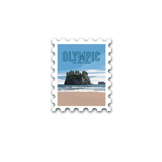 Olympic National Park Stamp Sticker