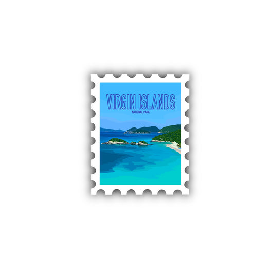 Virgin Islands National Park Stamp Sticker