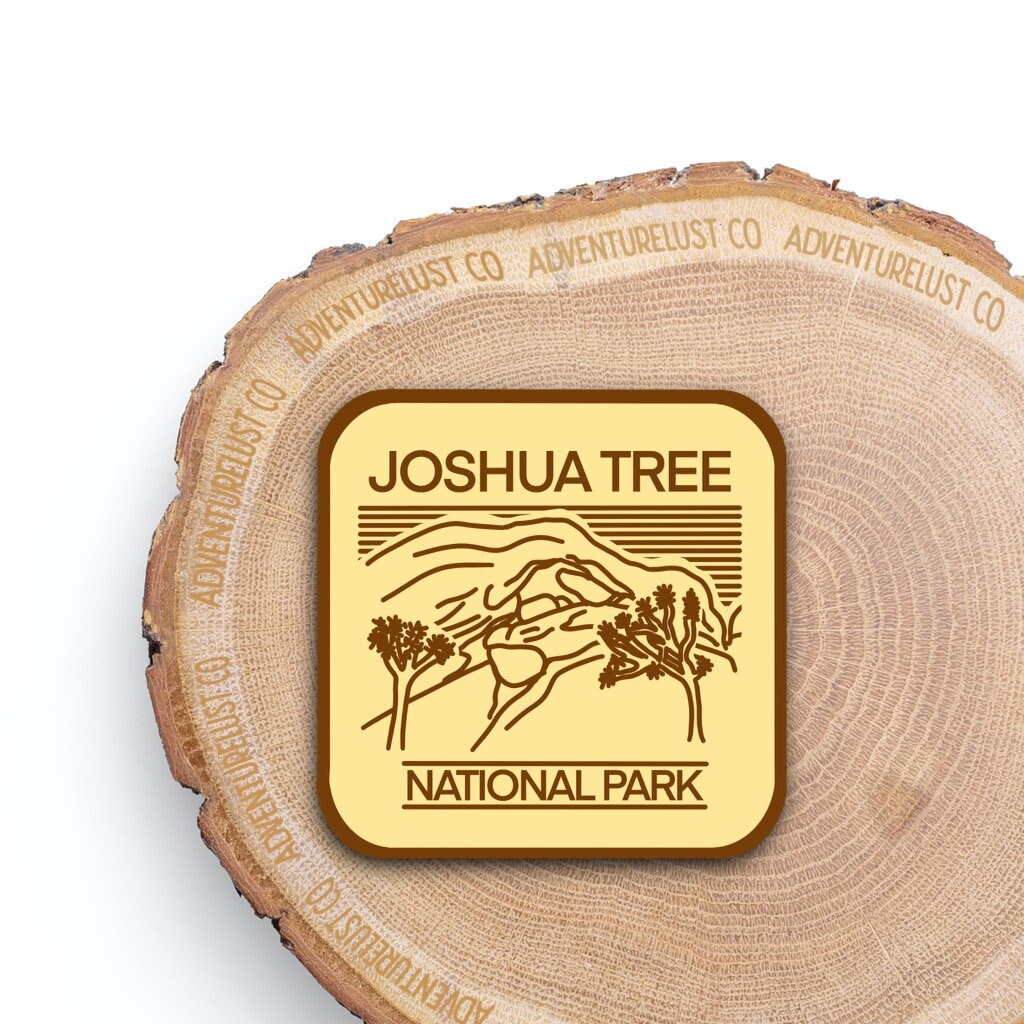 Joshua National Park California Stamp Sticker