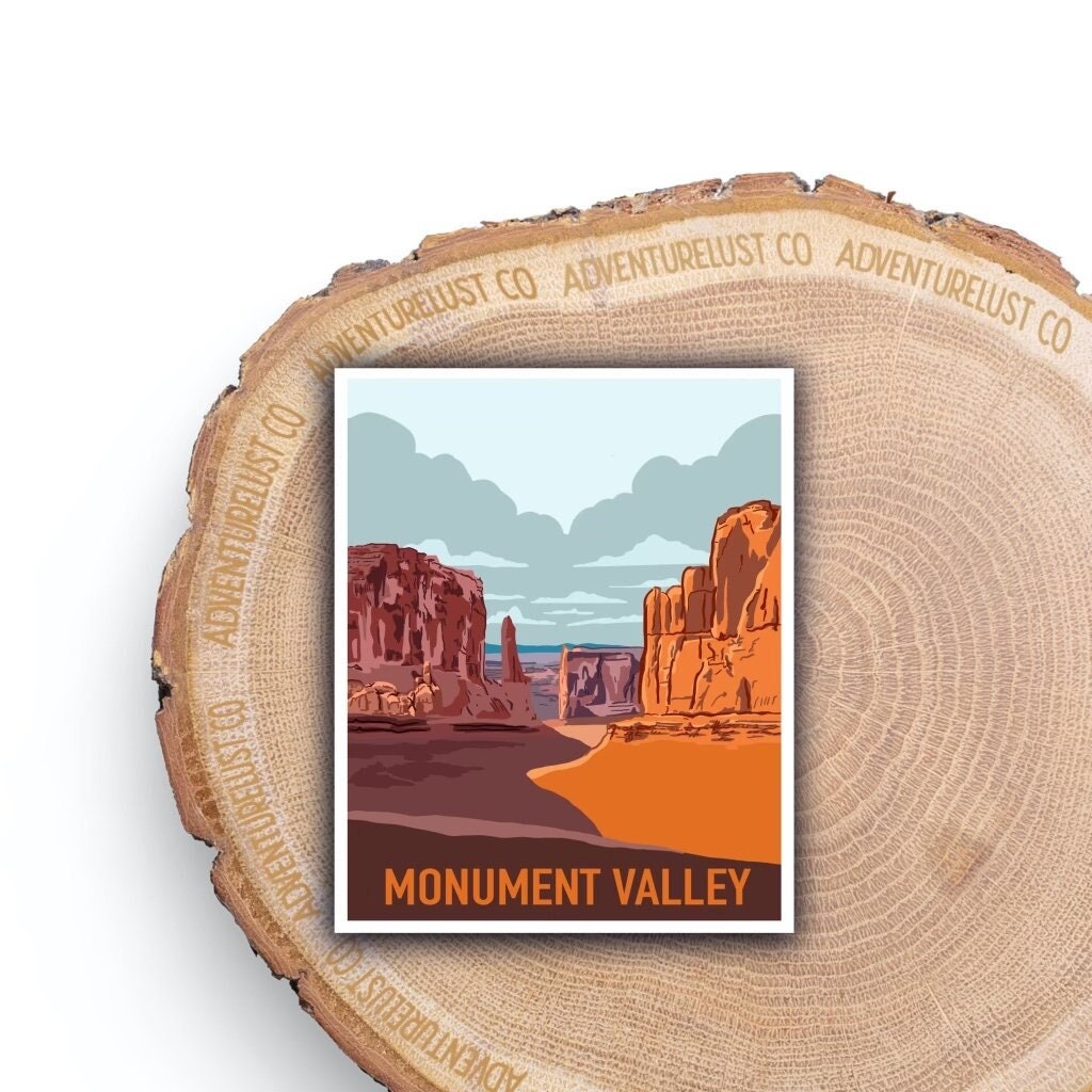 Monument Valley National Monument Sticker