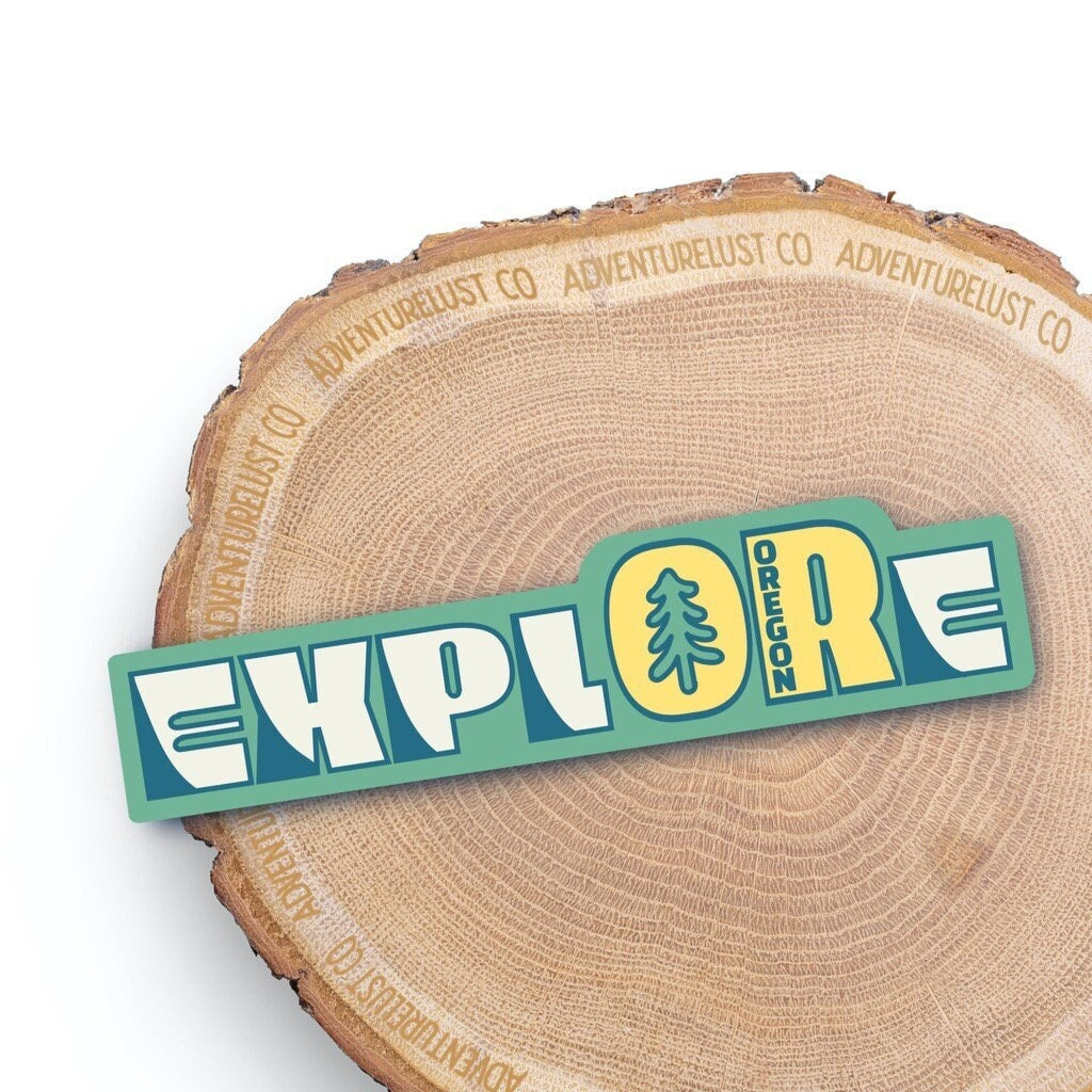 Explore Oregon State Sticker — Adventurelust