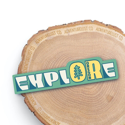 Explore Oregon State Sticker — Adventurelust